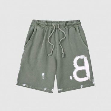 발렌시아가 남성 캐쥬얼 민트 반바지 - Mens Mint Half