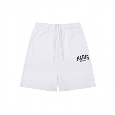 발렌시아가 남성 캐쥬얼 화이트 반바지 - Mens White Half