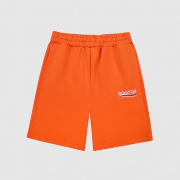 발렌시아가 남성 캐쥬얼 오렌지 반바지 - Mens Orange  Half
