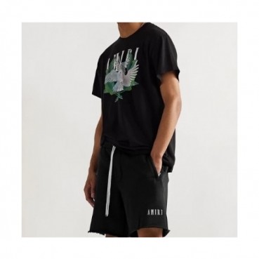 Amiri Mens Casual Half Pants Black - 아미리 2021 남성 캐쥬얼 반바지 Ami0248x Size(s 