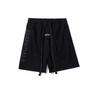 Fear of god  Fog 6th Mens Logo Casual Training Half Pants Black - 피어오브갓 2021 남성 로고 캐쥬얼 트레이닝 반바지 Fea0308x Size(s 