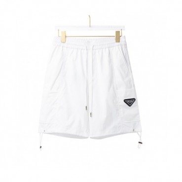 Prada  Mens Milano Logo Casual Training Half Pants - 프라다 2021 남성 로고 캐쥬얼 트레이닝 반바지 Pra02318x Size(xs 