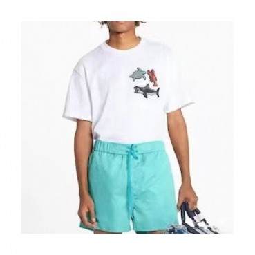 Louis vuitton  Mens Casual Half Pants Blue- 루이비통 2021 남성 캐쥬얼 반바지 Lou03366x Size(s 