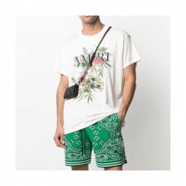 Amiri Mens Casual Denim Half Pants Green - 아미리 2021 남성 캐쥬얼 데님 반바지 Ami0230x Size(s 