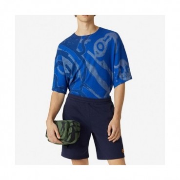 Kenzo  Mens Casual Logo Cotton Training Short Pants Navy - 겐조 2021 남성 캐쥬얼 로고 트레이닝 반바지 Ken0153x Size(s 