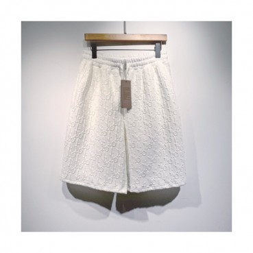 Dior  Mens Casual Half Pants White - 디올 2021 남성 캐쥬얼 반바지 Dio01296x Size(s 