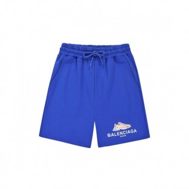 Balenciaga  Mens Logo Training Half Pants Blue - 발렌시아가 2021 남성 로고 트레이닝 반바지 Bal01086x Size(xs 
