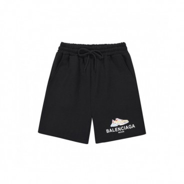 Balenciaga  Mens Logo Training Half Pants Black - 발렌시아가 2021 남성 로고 트레이닝 반바지 Bal01084x Size(xs 