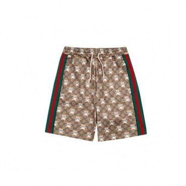 Gucci  Mens Initial Logo Vintage Casual Half Pants Camel - 구찌 2021 남성 이니셜 로고 빈티지 캐쥬얼 반바지 Guc03794x Size(xs 