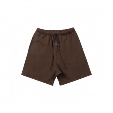 Fear of god  Fog 6th Mens Logo Casual Training Half Pants Brown - 피어오브갓 2021 남성 로고 캐쥬얼 트레이닝 반바지 Fea0290x Size(s 