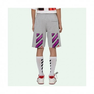 Off white  Mens Logo Casual Training Half Pants Gray- 오프화이트 2021 남성 캐쥬얼 로고 트레이닝 반바지 Off0736x Size(xs 