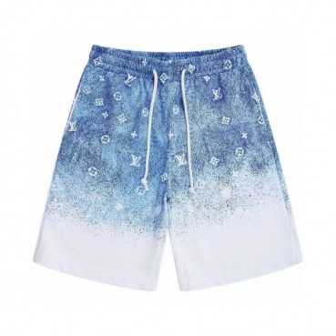 Louis vuitton  Mens Casual Half Pants Blue - 루이비통 남성 캐쥬얼 반바지 Lou02861x Size(xs 