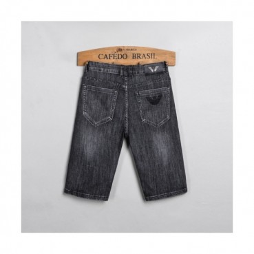 [매장판]Armani  Mens Casual Denim Half Pants Black - 알마니 2021 남성 캐쥬얼 데님 반바지 Arm0892x Size(28 