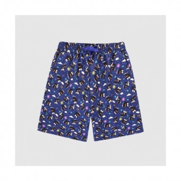 [트렌디]Balenciaga  Mens Logo Training Half Pants Blue - 발렌시아가 2021 남성 로고 트레이닝 반바지 Bal01024x Size(xs 