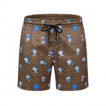 Gucci 2021 Mens Initial Logo Vintage Casual Half Pants Camel - 구찌 2021 남성 이니셜 로고 빈티지 캐쥬얼 반바지 Guc03648x Size(m 