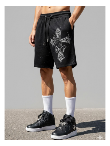 Chrome hearts Mens Casual Half Pants - 크롬하츠 남성 캐쥬얼 반바지 