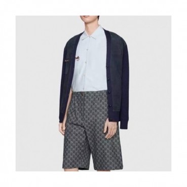 [구찌]Gucci 2021 Mens Initial Logo Vintage Casual Half Pants - 구찌 2021 남성 이니셜 로고 빈티지 캐쥬얼 반바지 Guc03512x.Size(m 