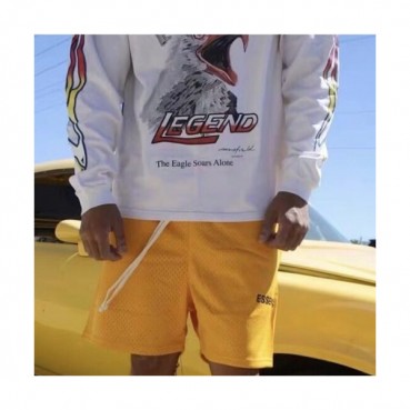 [피어오브갓]Fear of god 2020 Fog 6th Mens Logo Casual Training Half Pants - 피어오브갓 2020 남성 로고 캐쥬얼 트레이닝 반바지 Fea0166x.Size(s 