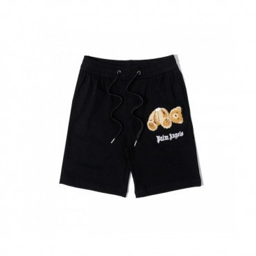 Palm Angels Mens Casual Silket Half-pants 