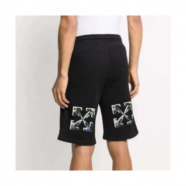 [오프화이트]Off white 2020 Mens Logo Casual Training Half Pants - 오프화이트 2020 남성 캐쥬얼 로고 트레이닝 반바지 Off0443x.Size(xs 