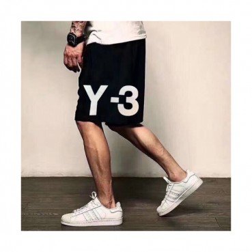 [요지야마모토]Y3 2020 Mens Casual Logo Training Half Pants - 요지야마모토 2020 남성 캐쥬얼 로고 트레이닝 반바지 Y3/0105x.Size(s 