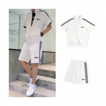 [요지야마모토]Y3 2020 Mens Casual Cotton Training Short Sleeved Clothes&Half Pants - 요지야마모토 2020 남성 캐쥬얼 코튼 반팔 트레이닝복&반바지 Y3/0104x.Size(s 