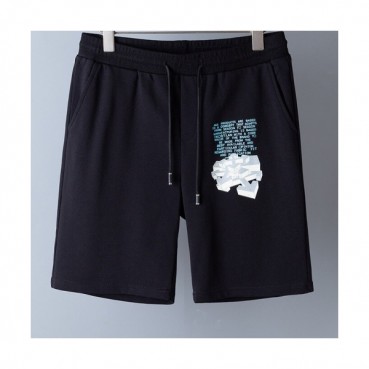 [오프화이트]Off white 2020 Mens Logo Casual Training Half Pants - 오프화이트 2020 남성 캐쥬얼 로고 트레이닝 반바지 Off0439x.Size(m 