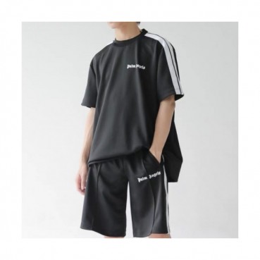 Palm Angels Mens Casual Silket Half-pants 