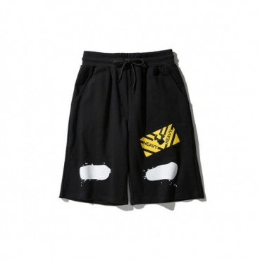 [오프화이트]Off white 2020 Mens Logo Casual Training Half Pants - 오프화이트 2020 남성 캐쥬얼 로고 트레이닝 반바지 Off0435x.Size(m 