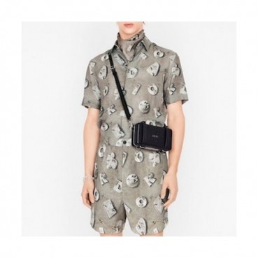 [디올]Dior 2020 Mens Logo Casual Cotton Half Pants - 디올 2020 남성 로고 캐쥬얼 코튼 반바지 Dio0667x.Size(36 