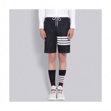 [톰브라운]Thom Browne 2020 Mens Casual Logo Training Short Pants - 톰브라운 남성 캐쥬얼 로고 트레이닝 반바지 Tho0776x.Size(s 