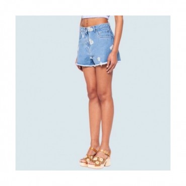 Miumiu 2020 Ladies Casual Denim Half-pants 