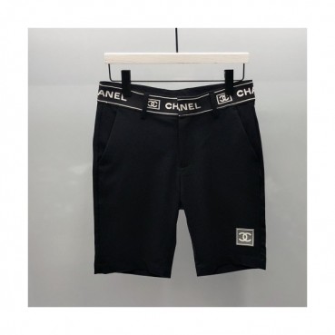 Chanel 2019 Mens Logo Casual Training Half Pants - 샤넬 남성 캐쥬얼 트레이닝 반바지 Chahp0089.Size(M