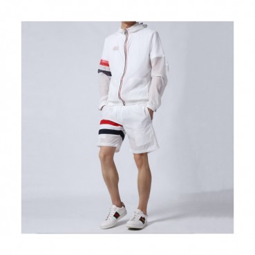 Thom Browne 2019 Mens Casual Sunscreen Windproof Jacket&Short Pants - 톰브라운 남성 캐쥬얼 자외선 차단 방풍자켓&반바지 Tho0160x.Size(m 