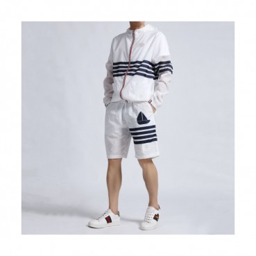 Thom Browne 2019 Mens Casual Sunscreen Windproof Jacket&Short Pants - 톰브라운 남성 캐쥬얼 자외선 차단 방풍자켓&반바지 Tho0158x.Size(m 