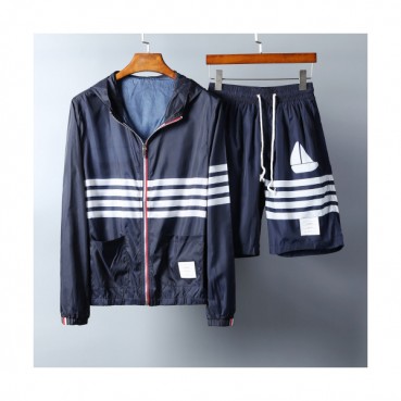 Thom Browne 2019 Mens Casual Sunscreen Windproof Jacket&Short Pants - 톰브라운 남성 캐쥬얼 자외선 차단 방풍자켓&반바지 Tho0157x.Size(m 