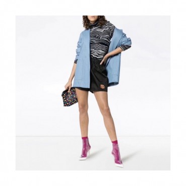 Prada Womens Patch Logo Half Pants - 프라다 여성 패치 로고 반바지 