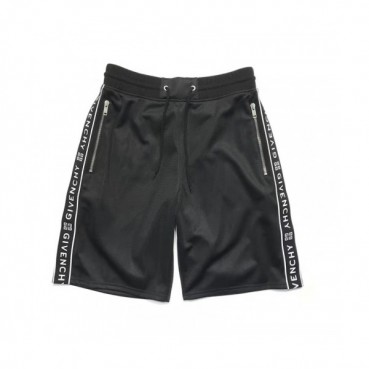 Givenchy Mens Stripe Logo Casual Cotton Training Half Pants - 지방시 남성 스트라이프 로고 캐쥬얼 코튼 트레이닝 반바지 Giv0124x.Size(s 