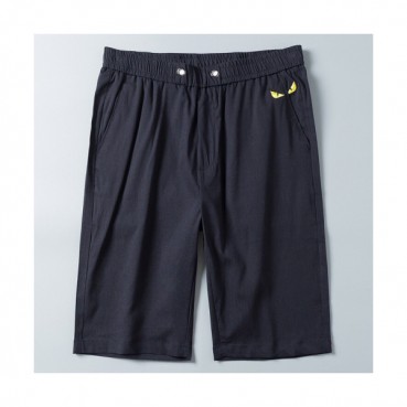 Fendi 2019 Mens Casual  Monster Eyes Trianing Short Pants - 펜디 남성 캐쥬얼 몬스터 아이즈 트레이닝 반바지 Fen0195x.Size(30 