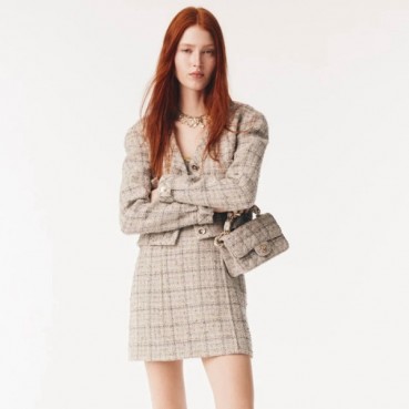샤넬 여성 트위드 투피스 - Chanel Womens Tweed Two