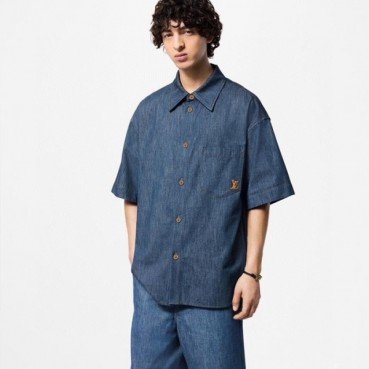 루이비통 남성 데님 투피스 - Louis vuitton Mens Denim Two