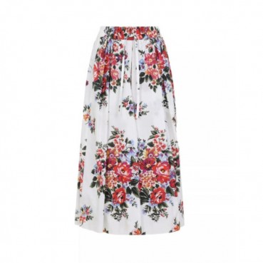 돌체앤가바나 여성 꽃다발 프린트 스커트 - Dolce&Gabbana Womens Bunch Of Flowers Print Skirt 