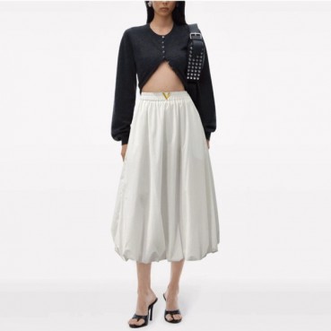 발렌티노 여성 베이직 롱 스커트 - Valentino Womens Basic Skirt 