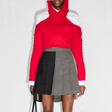 톰브라운 여성 그레이 스커트 - Thom Browne Womens Gray Skirts 