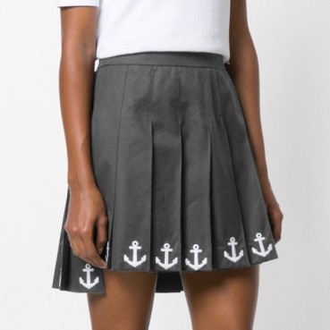 톰브라운 여성 그레이 스커트 - Thom Browne Womens Gray Skirts 