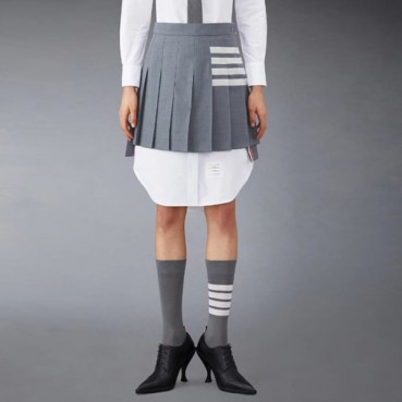 톰브라운 여성 그레이 스커트 - Thom Browne Womens Gray Skirts 