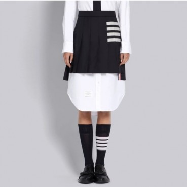 톰브라운 여성 그레이 스커트 - Thom Browne Womens Gray Skirts 