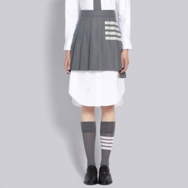 톰브라운 여성 그레이 스커트 - Thom Browne Womens Gray Skirts 