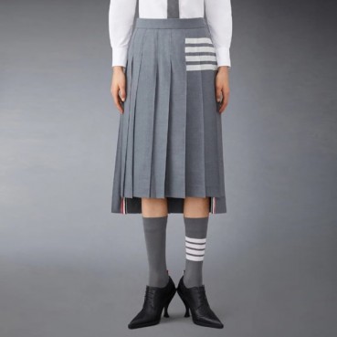 톰브라운 여성 그레이 스커트 - Thom Browne Womens Gray Skirts 