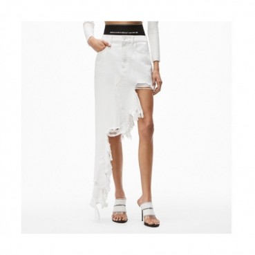 Alexander wang  Womens Modern Denim Shirts Whjte - 알렉산더왕 2021 여성 모던 데님 스커트 Ale0178x Size(25 